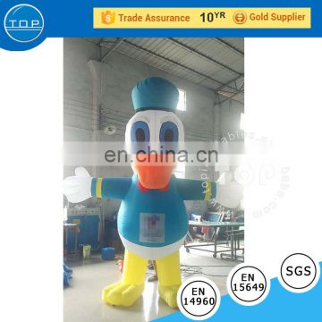 Top Inflatable advertising cartoon inflatable duck for advertisement