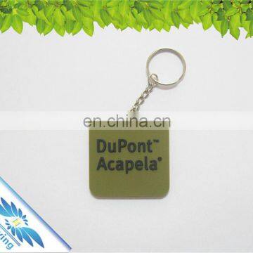 Cheap and Premium Quality Embossed Logo Pvc Keychain/ Silicone Keychain