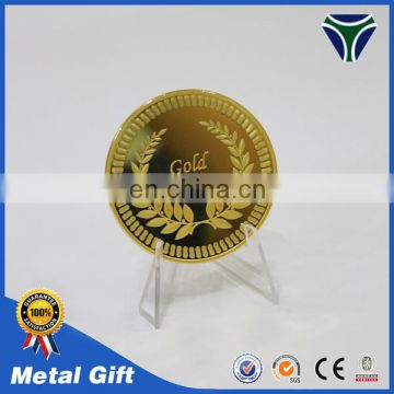 New design Gold plating medal old coins for sale manufacture