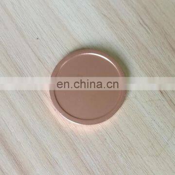 double blank sublimation copper plating metal challenge coins