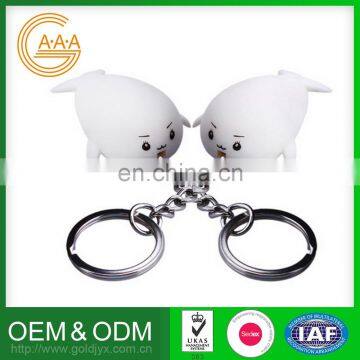 Wholesale Oem Odm Silicon Keychain Best Quality 3D Pvc Soft Rubber Keychains