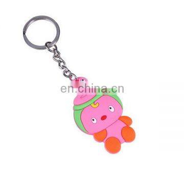 Cute Nice Promotional Car Shape Silicone Keyring With Logo Keychains photo-4