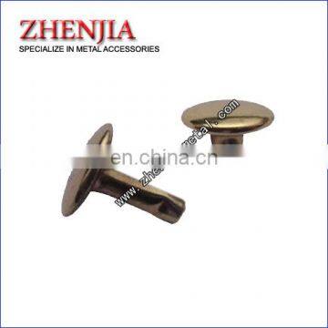 metal double side rivet for handbag