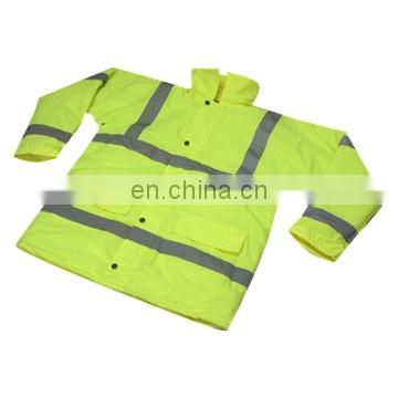 Hi-vis Long Sleeve En20471 Standard Reflective Coat