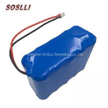 SOSLLI 18.5V 5200mAh 5S2P 18650 rechargeable lithium ion battery pack for smart tablet