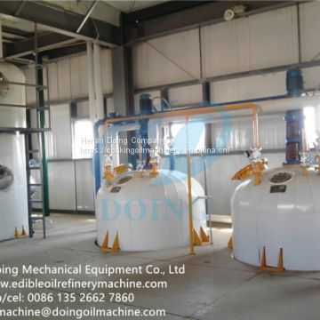 20-50tpd big capacity semi-continuous soybean oil refining machine