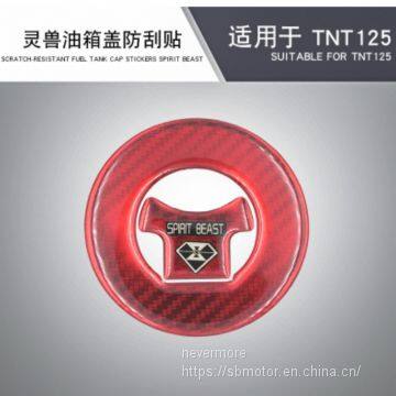 Spirit Beast Motorcycle Modified Carbon Fiber Oil Tank Sticker TNT 125 L6 photo-3