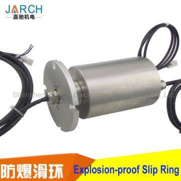 Electrical Flameproof Military Slipring Assembly Stainless Steel Explosion Proof Slip Ring