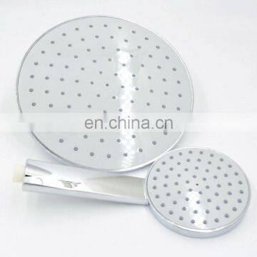 Factory price hot selling rainfall ABS shower head set overhead handheld shower head set