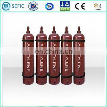 DOT-3AA Certificate 40L 150Bar Oxygen Gas Acetylene Gas Cylinder Price photo-2