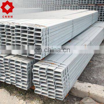 ms tube 5.8m length steel hot rolled galvanized square teel pipe