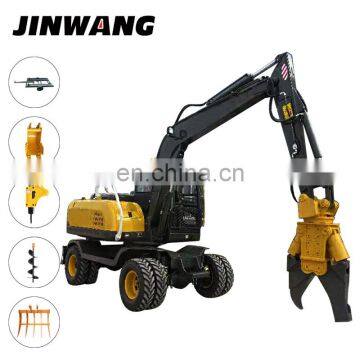 High Performance 60 kw Large Excavator Wheel Excavator for Sale photo-7