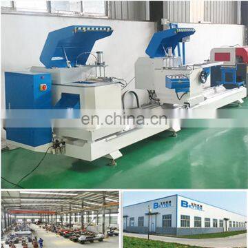 Double head aluminium profile cutting machine for windows and doors