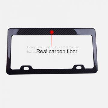 Carbon Fiber License Plate Frame photo-2