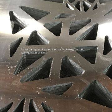 Hollow Carved Aluminium Veneer For Hotel / Shopping Mall 600mm*1200mm Specifications