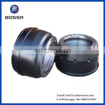 Supply Heavy-Duty Truck Brake Drum Spare Parts for Truck Trailer Pickup Bus photo-2