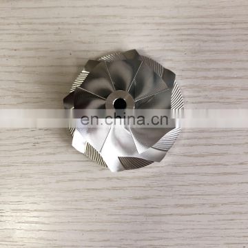 GTX2867R GEN II 49.63/67.40mm 8+0 blades Point milling turbo milling/aluminum 2618/billet compressor wheel