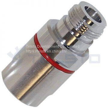 N Female connector for 1/2’’ flexible RF cable RF Coaxial Connector