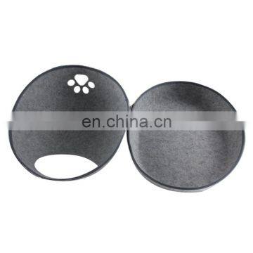 2019 Fashion Trends Cute Egg Shaped Felt Cat Bed photo-3