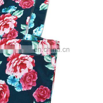 2019 Summer Family Matching Floral Print Overalls Mommy And Me Pants (this Link for Girls,1-12years) photo-5