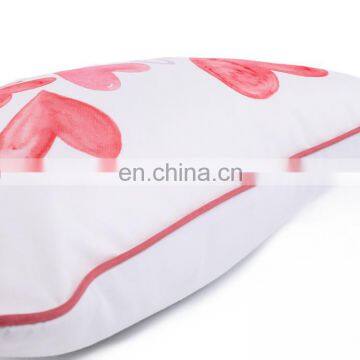 Happy Valentine's Day Decorative Throw Pillow Case Sweet Love Pink Square Cushion Cover for Home Decor photo-4