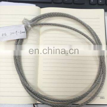 AISI316 7x19 Stainless Steel Wire Rope 10mm photo-6