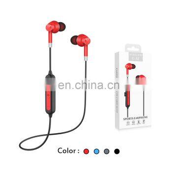 Waterproof Fashional Runner Smartphone In-ear Earbuds Handsfree Headsets Sport Wireless Bt Headphones Neckband