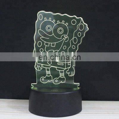 Promotion Gifts Custom 3D Creative Light Acrylic Illusion Night Lamp photo-5