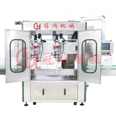 Double Heads Tracking Type Servo Piston capping Machine