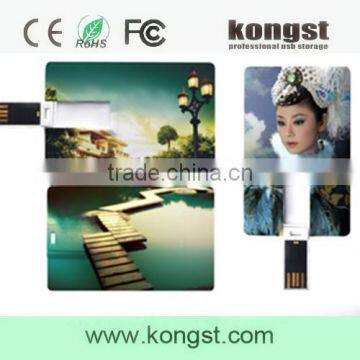 Kongst Customized Credit Card USB Flash, 8GB Memeory Card USB Disk Generic Usb Flash Disk photo-5