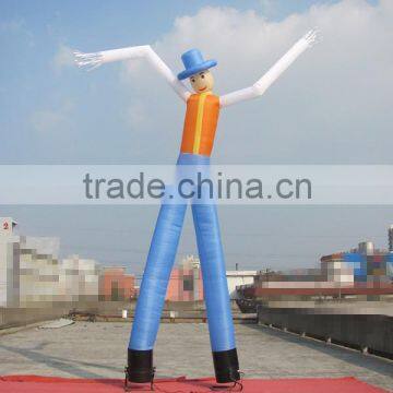 custom 2 legs advertising inflatable air dancer sky man
