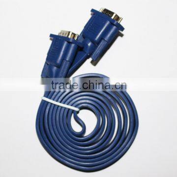 Poly Bag Packing Flat Vga D-Sub Cable, Rs232 Male to Male Cable for Computer, Projecotor Etc. photo-2