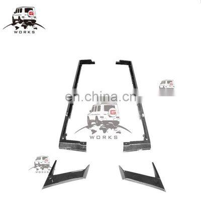 Factory price G class W464 G500 G63 G550 fender cover and side skirt fit for 2019y- W463A tc style carbon fiber W464 G500