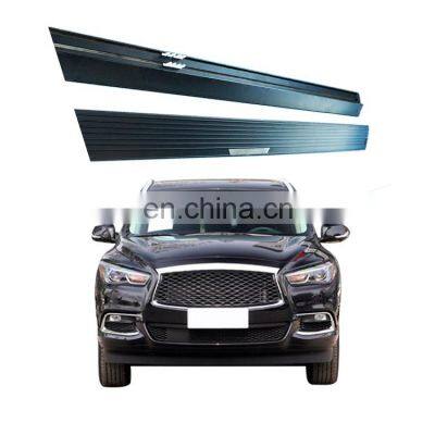 XT High Quality Aluminum Auto Electric Running Board, Car automatic Side Step For INFINITI QX60