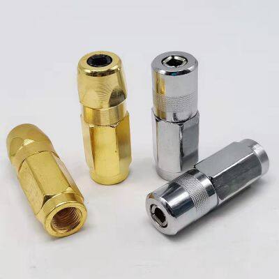 Yellow zinc-plated butter coupler