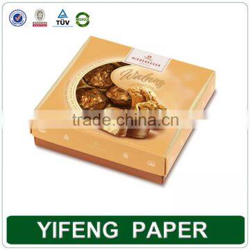 Yifeng 100% Quanlity Custom Luxury Printed Cardboard Chocolate Gift Box Packaging photo-5