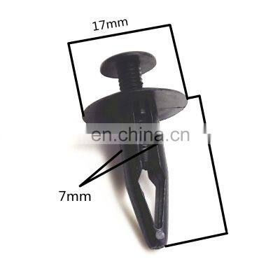 JZ Factory Outlet Car Clips and Fasteners Black Car Rivet