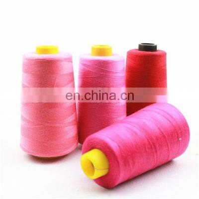 Textile Use 5000yds Good Quality Fastness 40 2 Polyester Sewing Thread