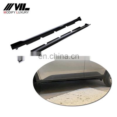 Customized ABS glossy black side skirt for Hyundai Venue