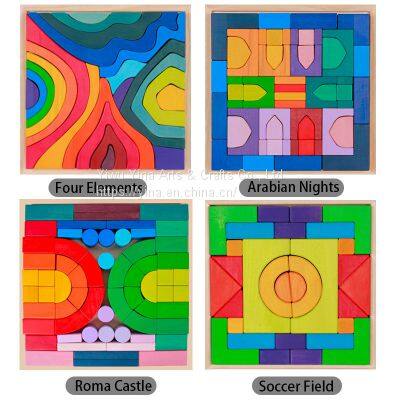 3d Wooden Puzzles for Kids, Wooden Puzzle Table Toy