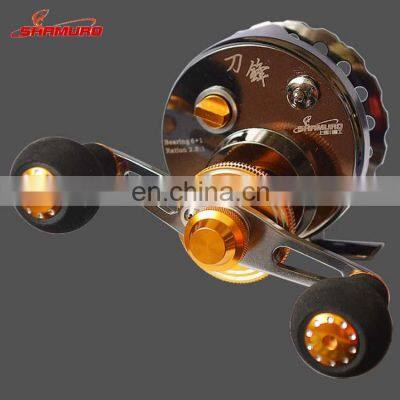 Promotion!!! All-metal 6+1BB Front Round Micro-lead Raft Fishing Reel for Raft /boat / Ice Fishing photo-2