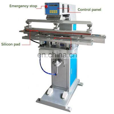 Pneumatic Semi-auto Single Color Medical Tube Silicone Pad Printer photo-3