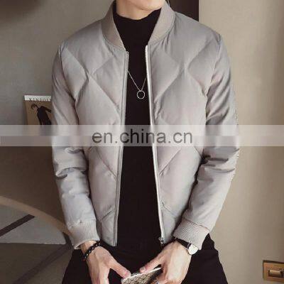 2020 winter short jacket men's fashion slim down jacket