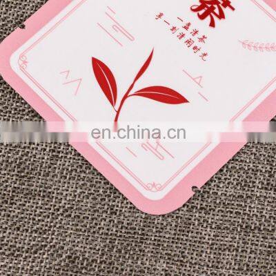 Customized Printed Heat Seal 3 Sides Sealed Laminated Pink Easy Tear Coffee Sachet Instant Coffee Sachets Tea Bag Packaging photo-3