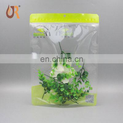 Free sample Customized printing sock packaging bags / underwear packaging bags/ clothes packaging bags