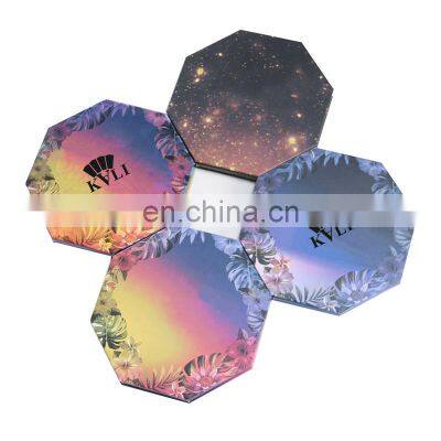 Custom Printed Eyeshadow Cardboard Palette Print Empty Makeup Packaging photo-2