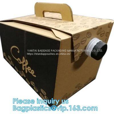 96OZ/128Oz/160OZ/260OZ Disposable Coffee Bag In Box With Valve Coffee Box Dispenser 2L/3L/5L Hot Coffee Dispenser photo-5