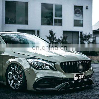 Automotive Accessories for Mercedes Benz CLA W117 Change to CLA 45 AMG Style With Bumper Tail Lip and Exhaust