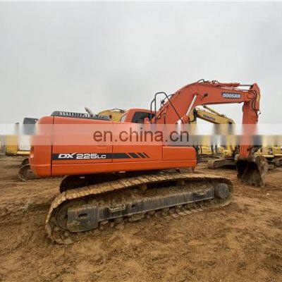 Used Korea made excavator doosan dx225 digger dh220 dh225 dh300 dx220 dx225 dx300 used excavator