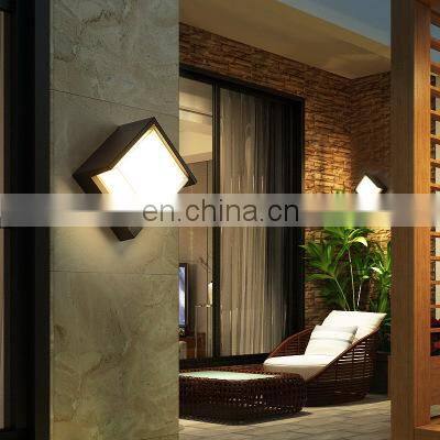 Morden Decoration Square Black Scones Lamp Wall Bracket Light photo-5
